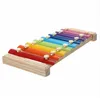 Apprentissage éducation Xylophone en bois pour enfants enfant jouets musicaux Xylophone sagesse Juguetes Instrument de musique à 8 notes éducatif