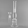 Honeycomb Tire Perc Glass Water Pipe - Premium Bong for Smooth Smoking Experience