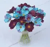 8pcs Silk falso Poppy Flower Muebles para el hogar Flores vívidas de toque real para la mesa de bodas Decorativo
