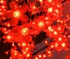 Искусственный вишневый цвет светло-рождественский свет 1248 шт. Светодиодные луковицы 2 м / 6.5 футов Высота 110 / 220VAC Rainpure Office