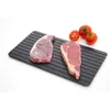 Ontdagen ladegereedschap Dooi Frozen Food Meat Fruit Quick Deprosterende plaat Board ontdooi de keukengadget Tool HH7-8992531