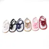 Baby boy girls crib shoes newborn  shoes Summer canvas anti-slip Prewalker Hook & Loop infant Blue soft sole 2018 Sale