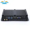 Mini PC industrial sem ventoinha com Intel Celeron 1037U Dual-Core Dual Lan 4 COM Suporte Linux Windows272L