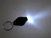 Mini LED Keychain Flashlight Torch Finger Lamp White Lights UV Light LED Bulbs for Dark Areas Camping Hunting Hiking
