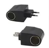 Eu-stecker 220 V AC Power zu 12 V DC Zigarettenanzünder Konverter Adapter Us-stecker 110 V