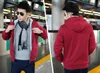 Herren-Designer-Baumwollkleidung 2018 neue Baumwollkleidung Herren-Wintermantelverdickung plus Größe plus Samt-Baumwolljacke Jugend koreanische Version