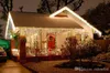 New Year LED Curtain Icicle String Lights 5m 16.4ft Droop 96Led Fairy Garland Light For Christmas Outdoor Decoration