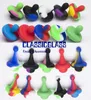 DHL Silicone Carb Cap Dia 25mm för kvarts Banger Nails Silicon Carb Caps Mixed Colors Food Grade Silicon