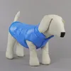 Invierno Perros animal doméstico del gato del chaleco acolchado del perrito de la capa caliente abajo de lana de poliéster + chaquetas ropa XS-XXXL