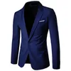 new business casual small suit male korean version of the slim wedding man dress summer is fitted with a button suit2773
