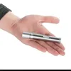 100st 3 i 1 USB Uppladdningsbar UV-laser ficklampa mini medicinsk penna klämma varm vit fackljus