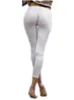 Mulheres sexy ver através de calças lápis leggings de uma peça transparente