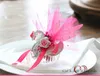 Nowy Ślub Favors Acrylic Silver Swan Sweet Wedding Gift Obywiście Candy Box Candy Pudełko Pudełko Ślubne Posiadacze