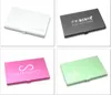 اسم الشركة حامل بطاقة الهوية الإئتمانية ملف الألومنيوم بطاقة حامل البطاقة التجارية ألومنيوم فضي اللون SN2081