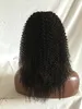 1x3/2x4/4x4 8-24inch Kinky Curl Human Hair Peruvian Virgin Hair Middle/left/Right U Part Lace Wigs For Black Women