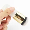 Pinceaux de maquillage portables outil cosmétique brosse unique brosse de fond de teint en poudre douce pour le visage