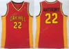 Oak Hill 33 Kevin Durant 22 Carmelo Anthony Maglie da basket da uomo High School College Team Uniforme sportiva cucita colore rosso giallo