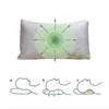 Wholesales High Comfort King Size Bamboo Pillow White Bedding Supplies Bamboo Fiber Velvet Silk bamboo memory bed pillow