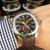 Aquanaut 5164 mostrador cinza 5164A-001 asiático 2813 relógio automático masculino caixa de aço 316L pulseira de borracha qualidade barato novos relógios269Y