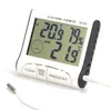 Hem Använd DC103 LCD DigTal Display Termometer Väderstation Hygenhet Hygrometer Utomhus Inomhushushåll SN1266