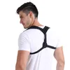 Corretor elástico da postura Apoio a clavícula Back Ombro cinto cinto de cinto de cinta de cinema ajustáveis
