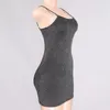 Sexy jurken vrouwen zomer jarretel spaghetti riem jurk zilveren zijde bodycon jurk