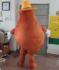 2018 traje de mascota de patata adulta caliente de alta calidad para adultos para usar