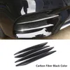 ABS Front Fog Lamp Trim Strips 4pcs For Mercedes Benz E class W213 2016-17 Carbon Fiber Style Car Styling Modified187G