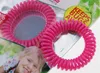 50pcs lot Nouveau moustique bobine élastique élastique Spirale bracelet de la chaîne de poignet à main