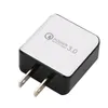 Carregador de parede rápida QC 3.0 USB Carga rápida 5V 3A 9V 2A adaptador de potência de viagem rápido carregando-nos plug