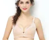 Sexy Nursing Bra Sleep Wireless Maternity Bras Women's Unlined Maternity Nursing Bra Breastfeeding Full Support Underwire With Embroide Lace