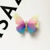 30pc/lot New Glitter Fairy Prince Hair Barrettes 최고 품질 브랜드 헤어 핀 소녀 어린이 머리 클립 바레트 귀여운 5cm 나비 멀티 컬러