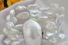 LL3row 8" 20mm blanc baroque keshi reborn bracelet de perles