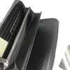 High Quality Whole Designer Cheap Big Zipper Around Wallet Genuine Leather Organized Document Case Doubles Functional Travel W335I