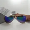 Hochwertige, coole, neutrale Mode-Sonnenbrille für Herren, UV-Schutz, Outdoor-Sport, Vintage-Sonnenbrille für Damen, Retro-Brille, mit Box und Etuis