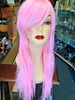 wigs women's Cos Synthetic light pink Long Wavy Hair Wigs