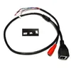 2pc DC+RJ45 CCTV Network IP Camera Module Video Power Cable With Terminals for another End in Connection to Camera Module