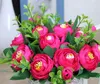 Hurtownia 2015 Party Decor Wysokiej Jakości Suche Kwiaty Rattan Festooned Wazon pojazdu ze sztucznymi kwiatami na dekoracje ślubne