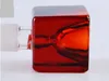 Square bubble head Bongs Oil Burner Pipes Water Pipes Glass Pipe Oil Rigs Smoking