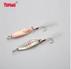 Yapada Spoon 012 New Leech 2G3G5G Multicolor Single Hookfeather 33mm38mm45mm 6Piecelot Metal Small Spoon Fishing Lures2955488