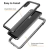 Para iPhone Xs Max Estuche impermeable, Estuche de armadura resistente de cuerpo completo Protector de pantalla incorporado, Estuche a prueba de polvo a prueba de golpes iPhone Xs Max 6.5 "