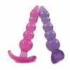 Pagode godemichet anal perles d'arrière-cour jouet anal stimulateur de point g plug anal produits de sexe érotiques pour femmes hommes