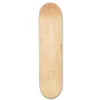 Skateboard da 8 pollici a 8 strati in acero bianco doppio concavo Skateboard da skate naturale Deck Board Skateboard Deck Wood Maple