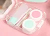 NEW ARRIVAL 7 COLORS TO CHOOSE HIGH QUALITY CONTACT LENS ACCESSORIES LENS CASE CUTE, MINI, PORTABLE FREE SHIPPING