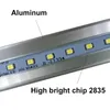 4ft 22W 28W 45W 3ft 18W 2ft 11W SMD 2835 T8 Led Tüp Işıkları 3200lm Sıcak / Doğal / Soğuk Beyaz 1.2m AC 85-265V