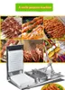 2018 Neues kostenloses Versandhigh Quality Manual Fleischspießmaschine, acht Satayspießmaschine, Edelstahlplatte 3mm, sehr stark