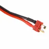 Freeshipping 10 stks RC-connectorkabel T-stekker op 4mm banaanconnector voor iMax B6 B6AC B8-opladers