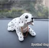 Car Styling Cute Bobblehead Dog Dollr Ornament Nodding Dog Car Auto Dash Rocking Head Dog Car Interior Decoration Lovely Gift