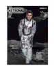 Mens astronaut spaceman kostym