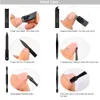 15 PCS Noir en acier inoxydable Clipper coupeur coupe-oreille Pick Picking Kit de toilette Pédicure Toe Tools Nail Set With Case6092110